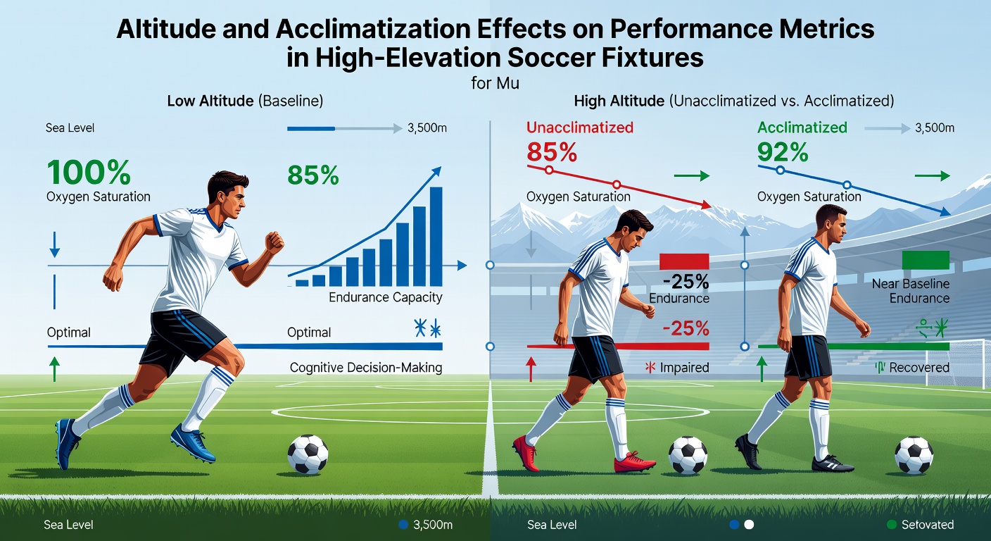 Soccer players during acclimatization training at high altitude with oxygen monitoring equipment