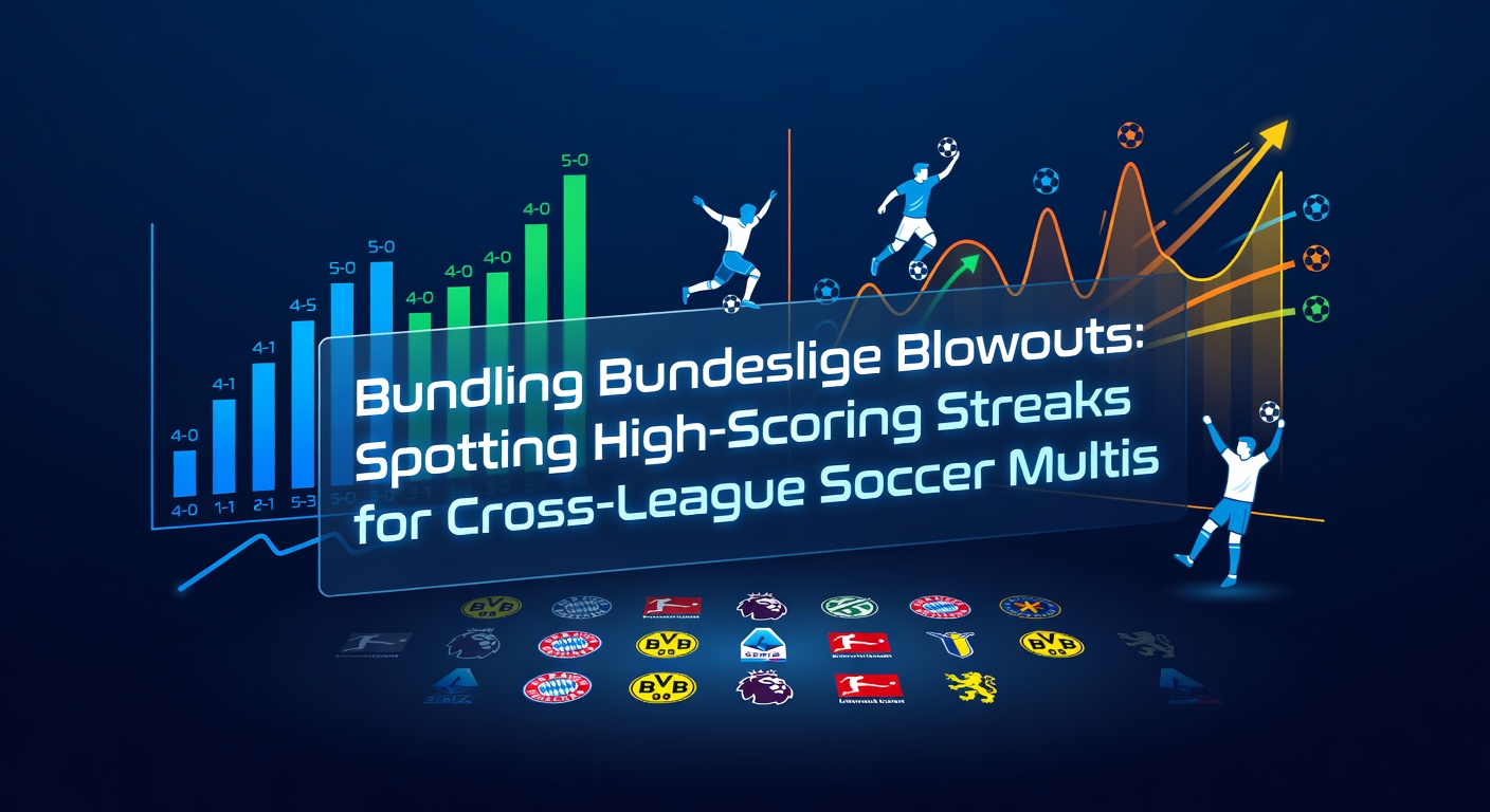 Explosive Bundesliga match with fans celebrating multiple goals during a high-scoring streak