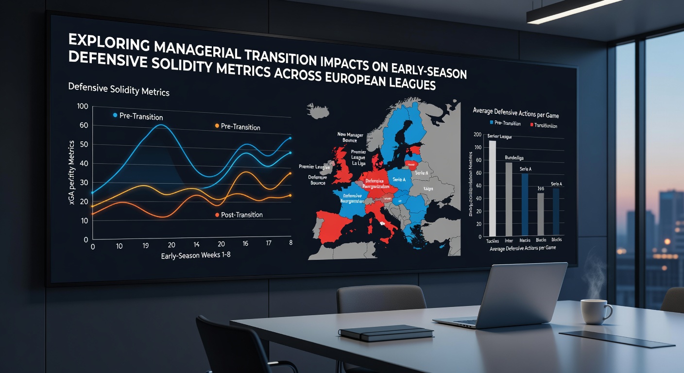 Defensive metrics trends following managerial changes in soccer