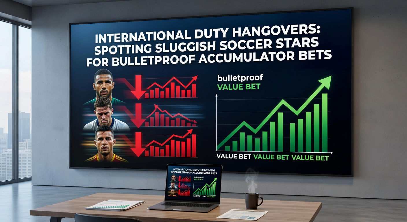 Soccer players looking fatigued on the pitch after international duty, highlighting the telltale signs of performance dips in club matches