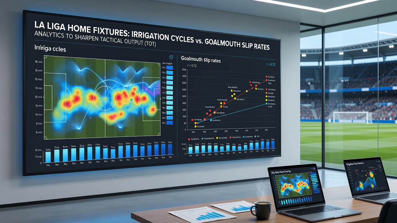 Goalmouth slip rate charts overlaid on La Liga fixture schedules for accumulator modeling
